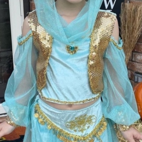 NWT Princess Dress-up Top/Used Pants - Picture 3 of 13